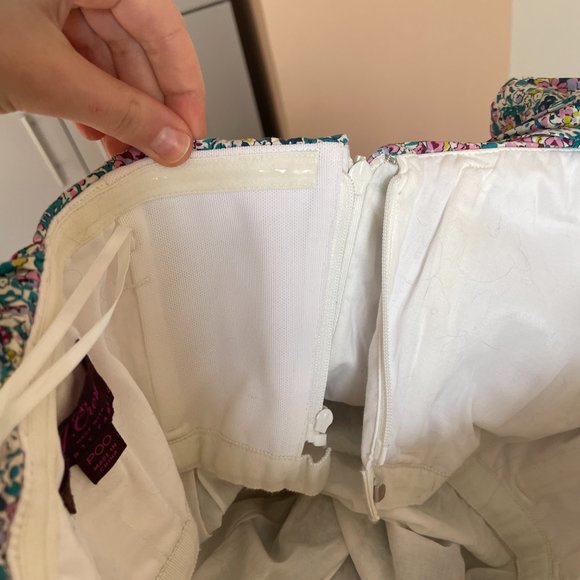 J.CREW Petite One-shoulder Tie Dress in Liberty® Claire-Aude Floral - Picture 6 of 9